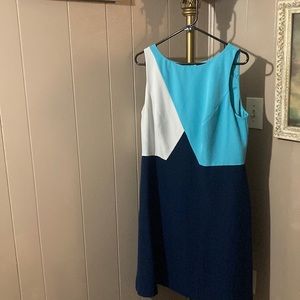 Adrianna Papel  blue dress 14w